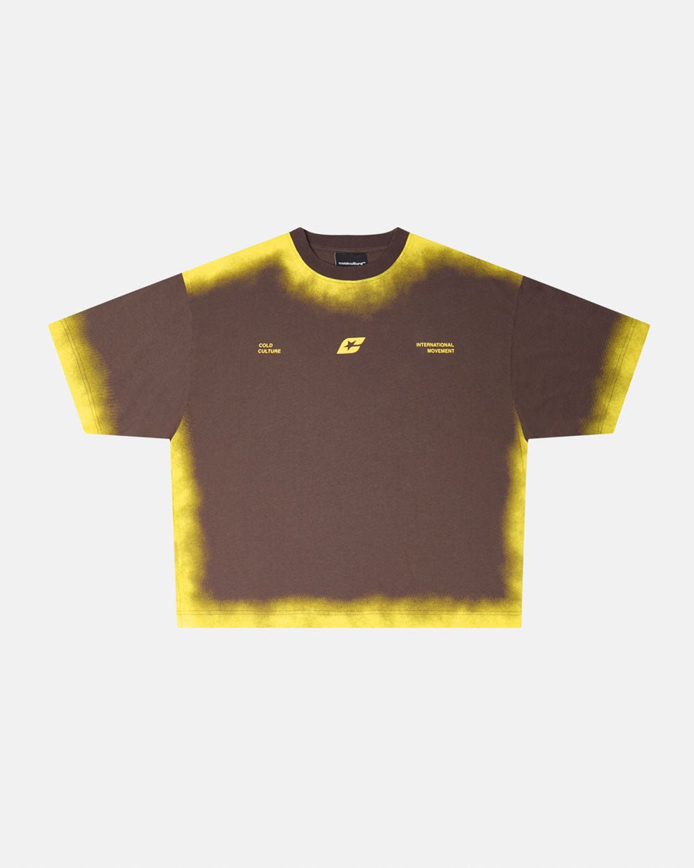 WANDER ON TEE CHOCOLATE BROWN - COLD CULTURE