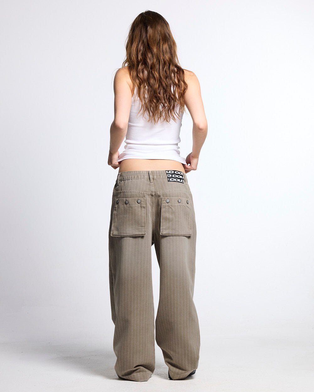 WASHED CASINO V1 PANTS BEIGE - Cold Culture