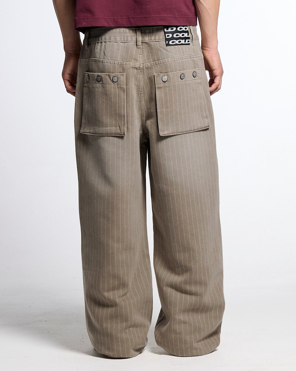 WASHED CASINO V1 PANTS BEIGE - Cold Culture