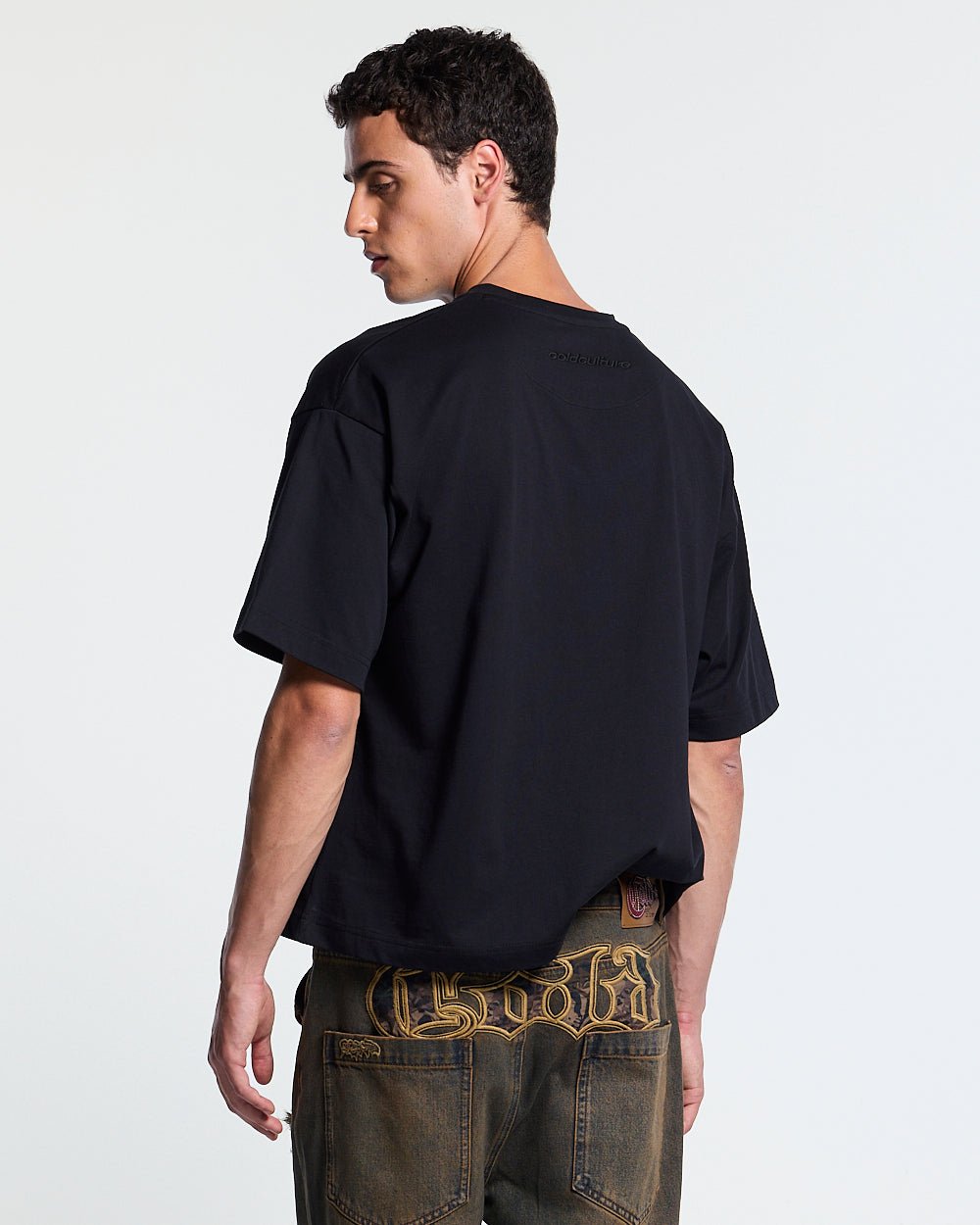 WATCH OUT TEE BLACK - Cold Culture