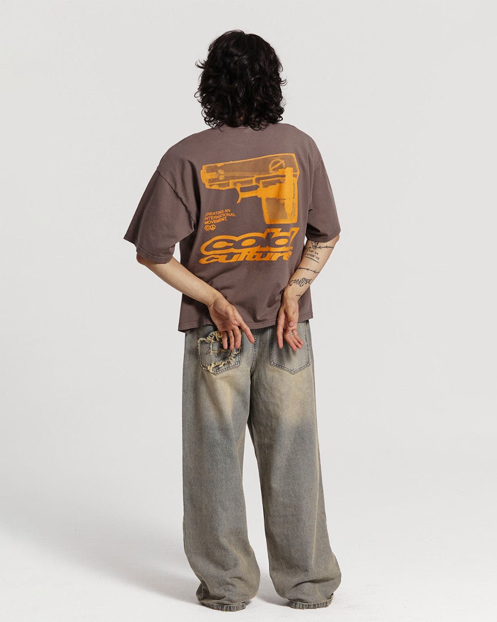 WATERGUN TEE WENGE - COLD CULTURE #man