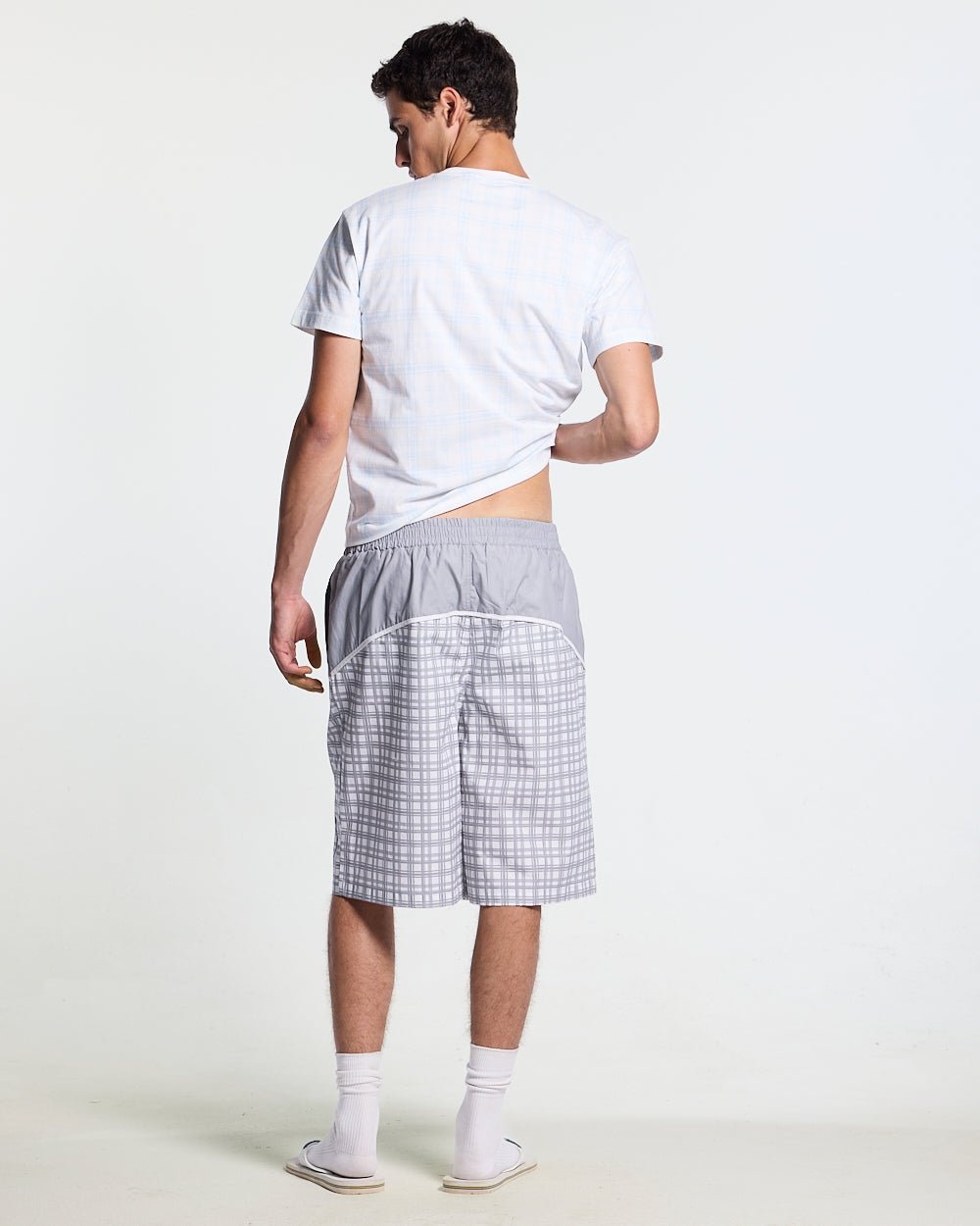 WAVE SWIMSHORTS GREY - Cold Culture