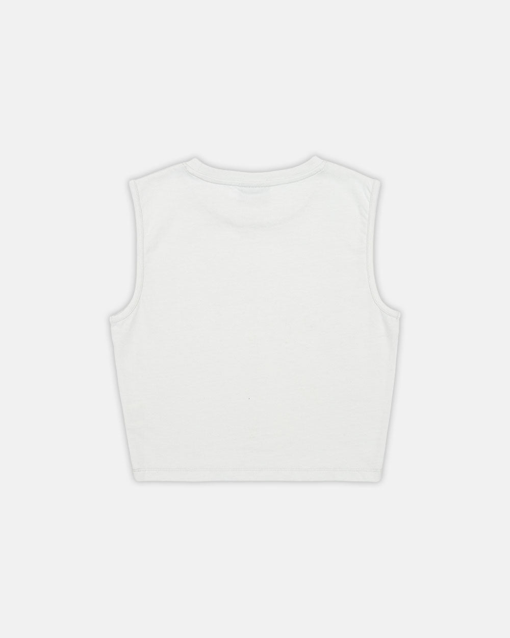 WAVES EFFECT TANK TOP ULTRA LIGHT GREY - COLD CULTURE