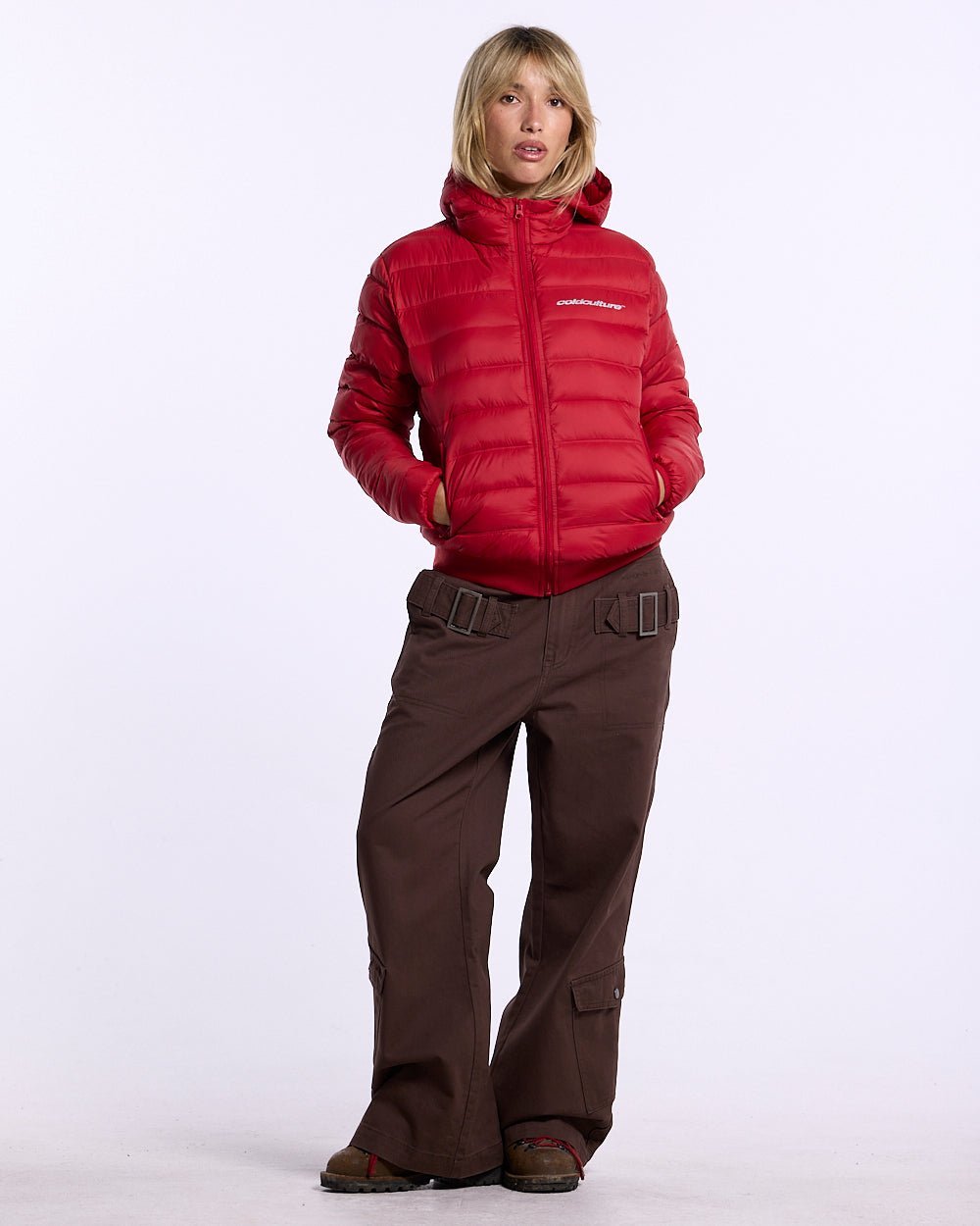 WHEEL PUFFER RED - Cold Culture