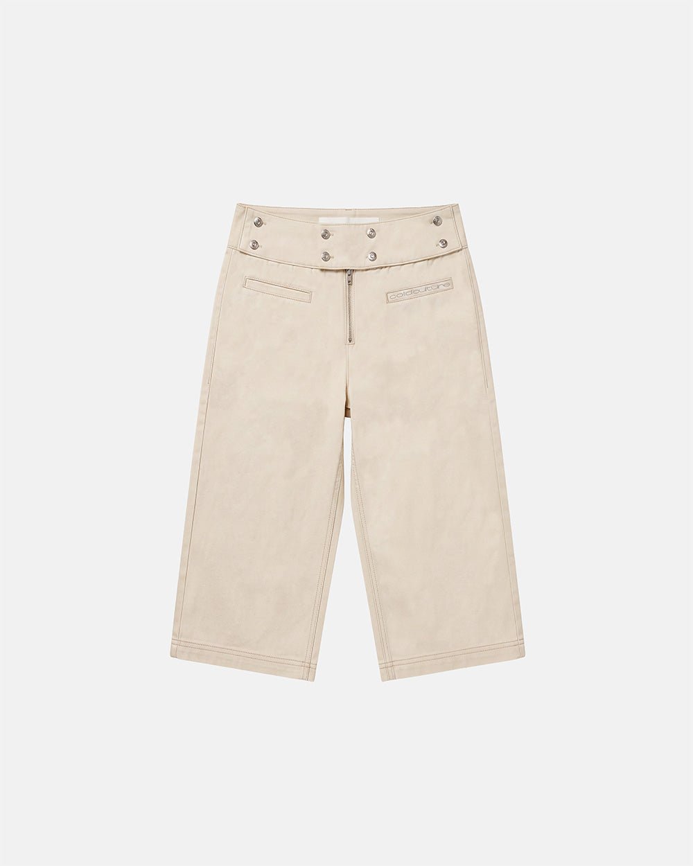 WHISK CAPRI PANTS OFF-WHITE - Cold Culture