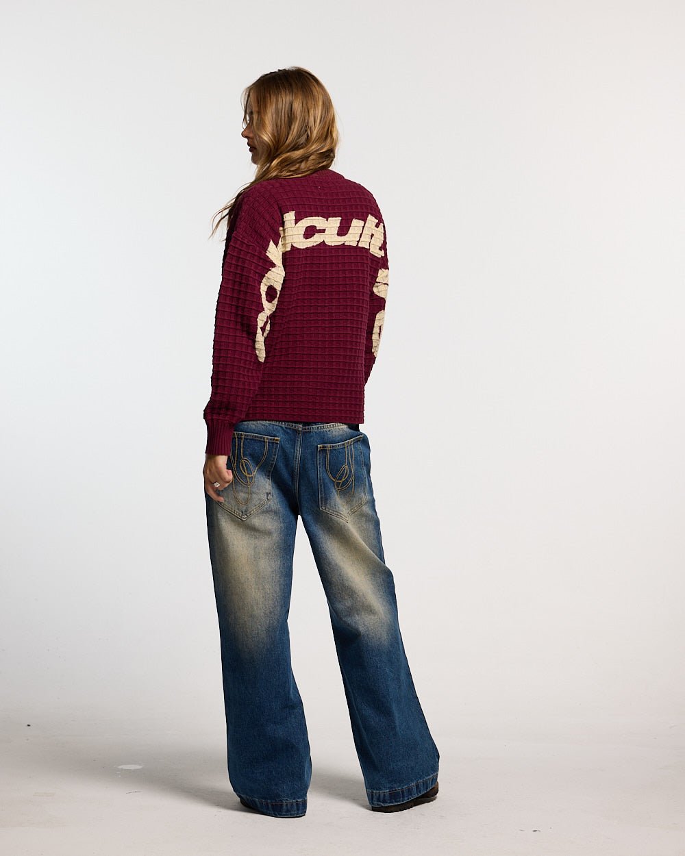 WIBBLE SCRIPT V3 PANTS BLUE - Cold Culture