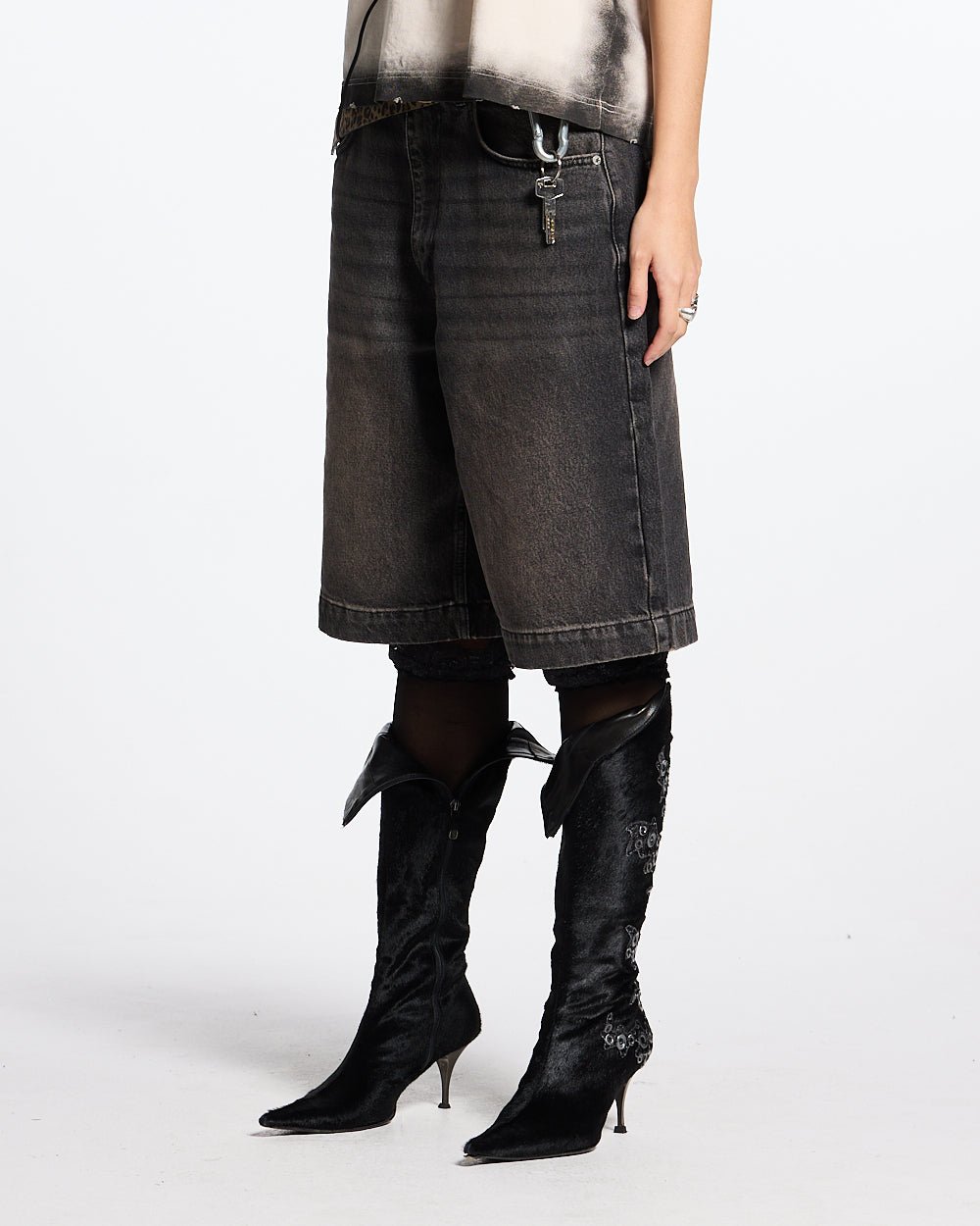 WIND SHORTS INTENSE GREY - COLD CULTURE