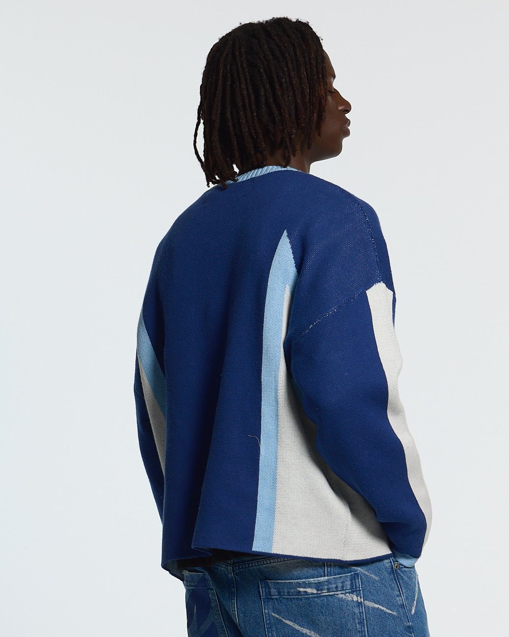 WINNER KNIT BLUE - Cold Culture