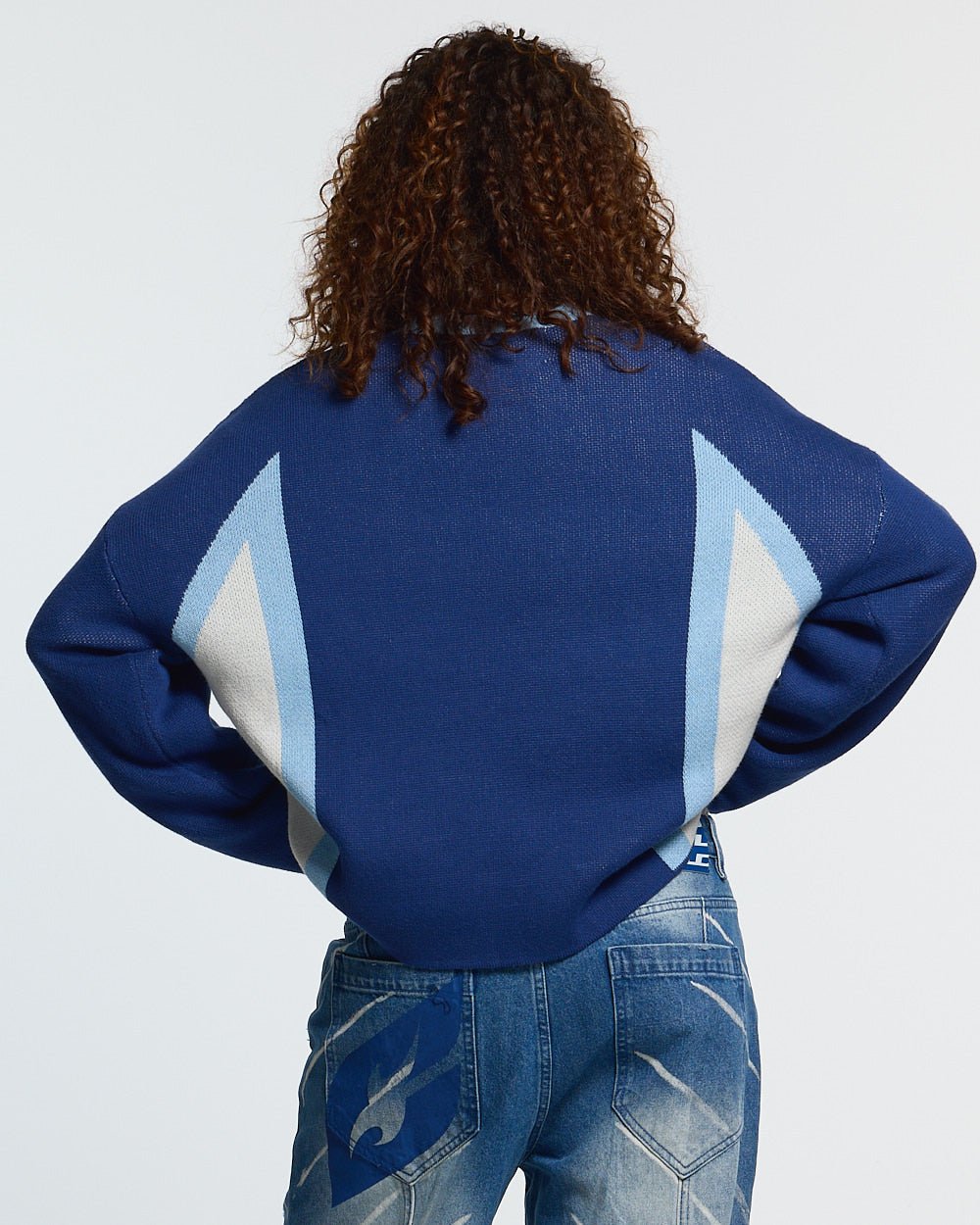 WINNER KNIT BLUE - Cold Culture