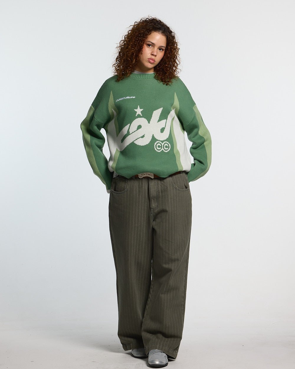 WINNER KNIT GREEN - Cold Culture