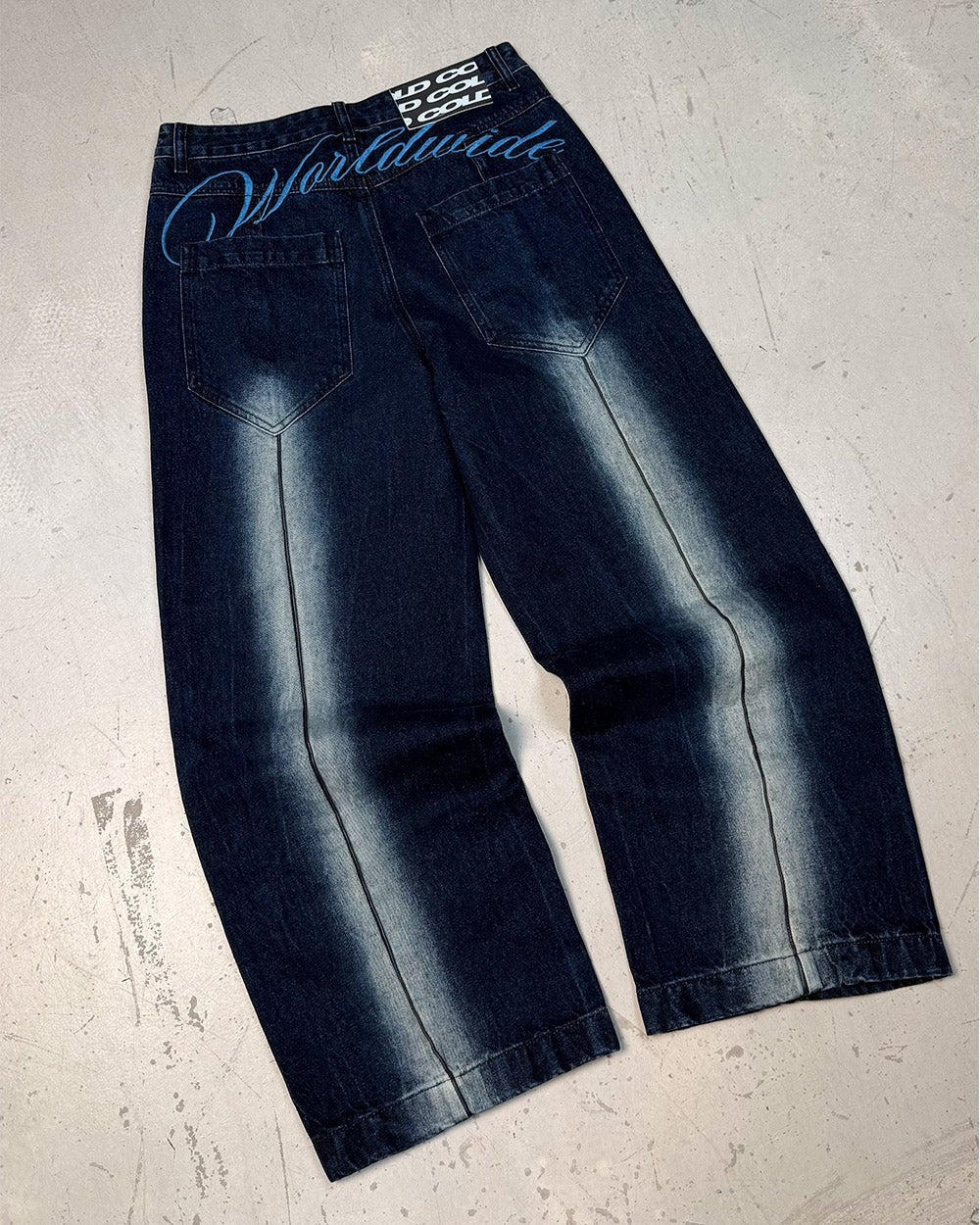 WORLDWIDE V2 PANTS DARK DENIM - Cold Culture