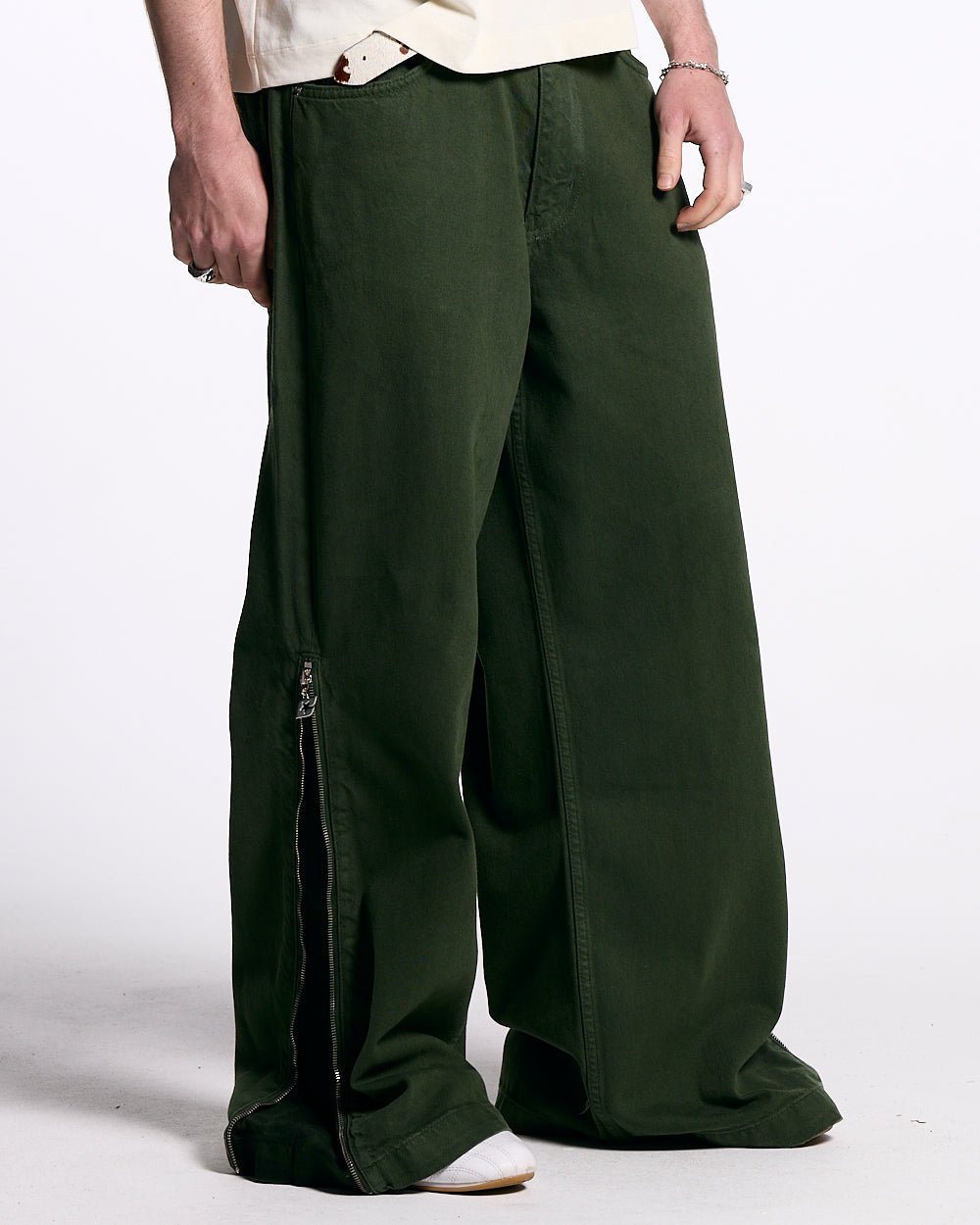 ZIP CAMO PANTS V2 - COLD CULTURE