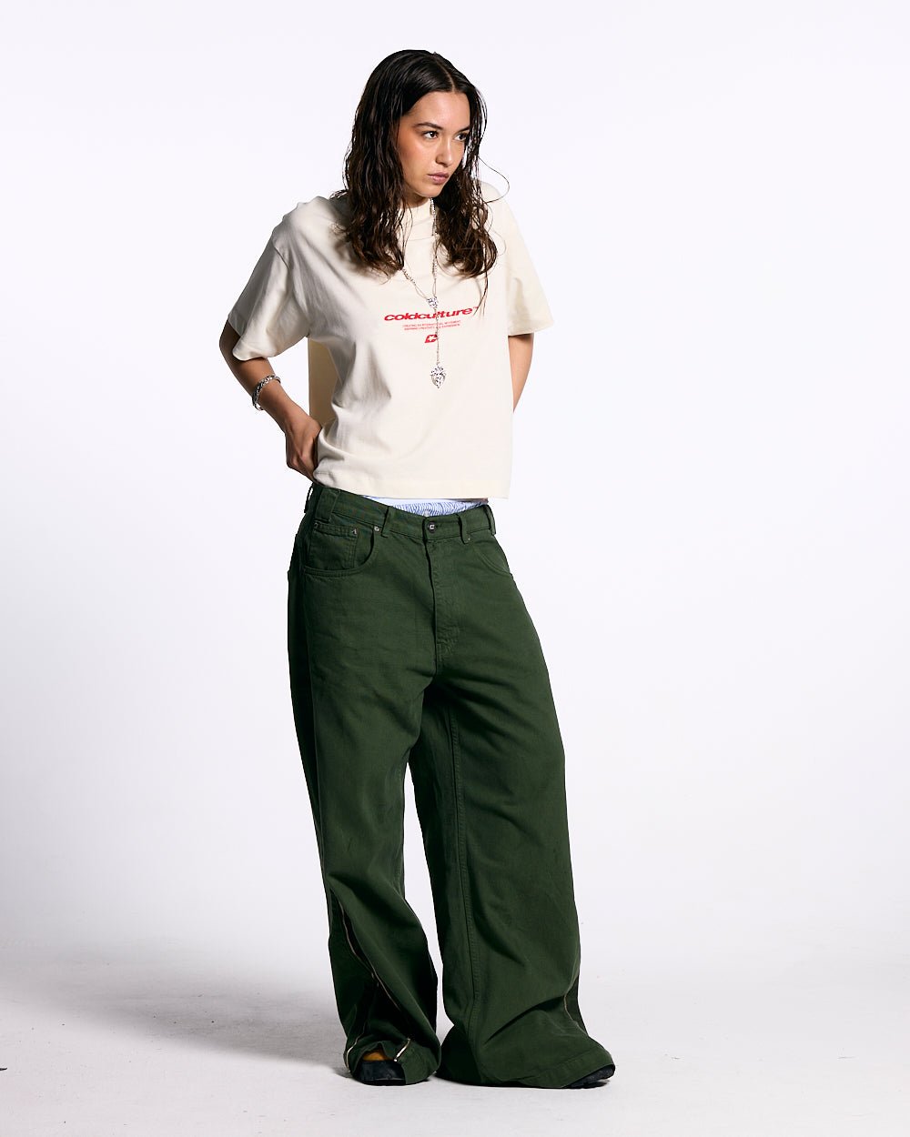 ZIP CAMO PANTS V2 - COLD CULTURE
