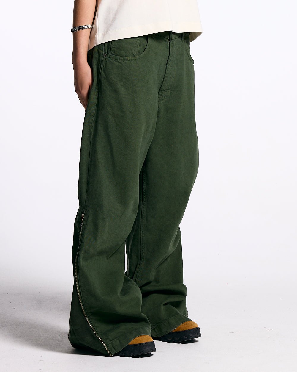 ZIP CAMO PANTS V2 - COLD CULTURE