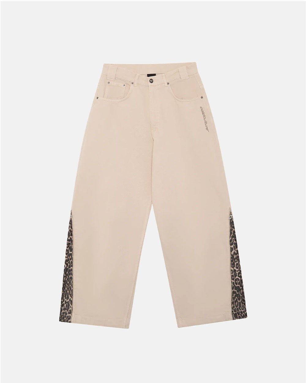 ZIP LEOPARD PANTS V2 - COLD CULTURE