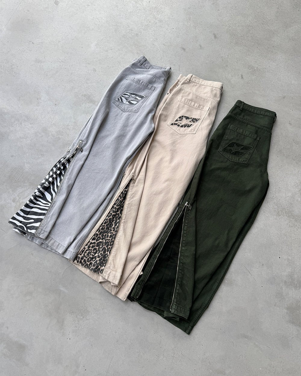 ZIP ZEBRA PANTS V2 - COLD CULTURE