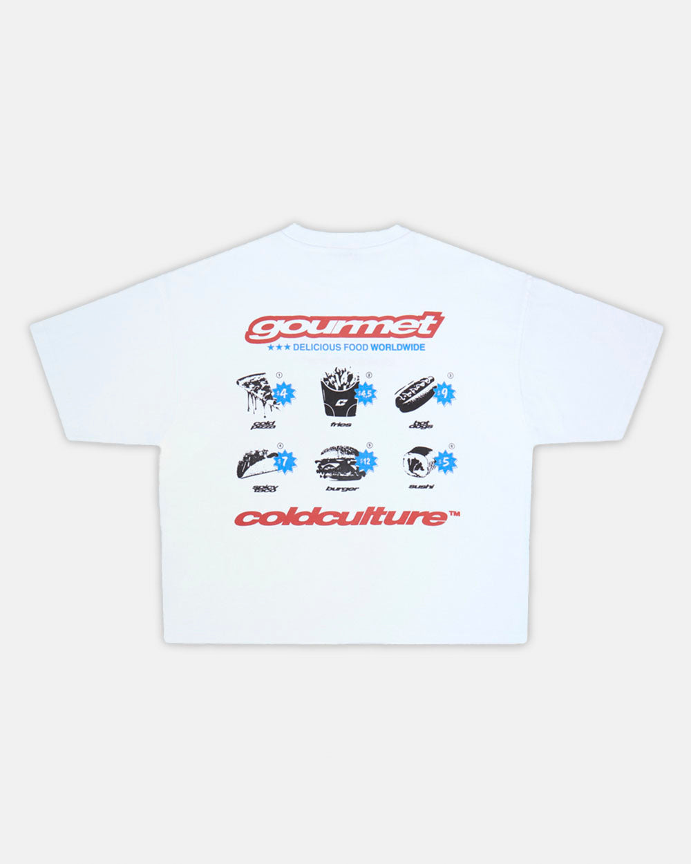 GOURMET TEE WHITE