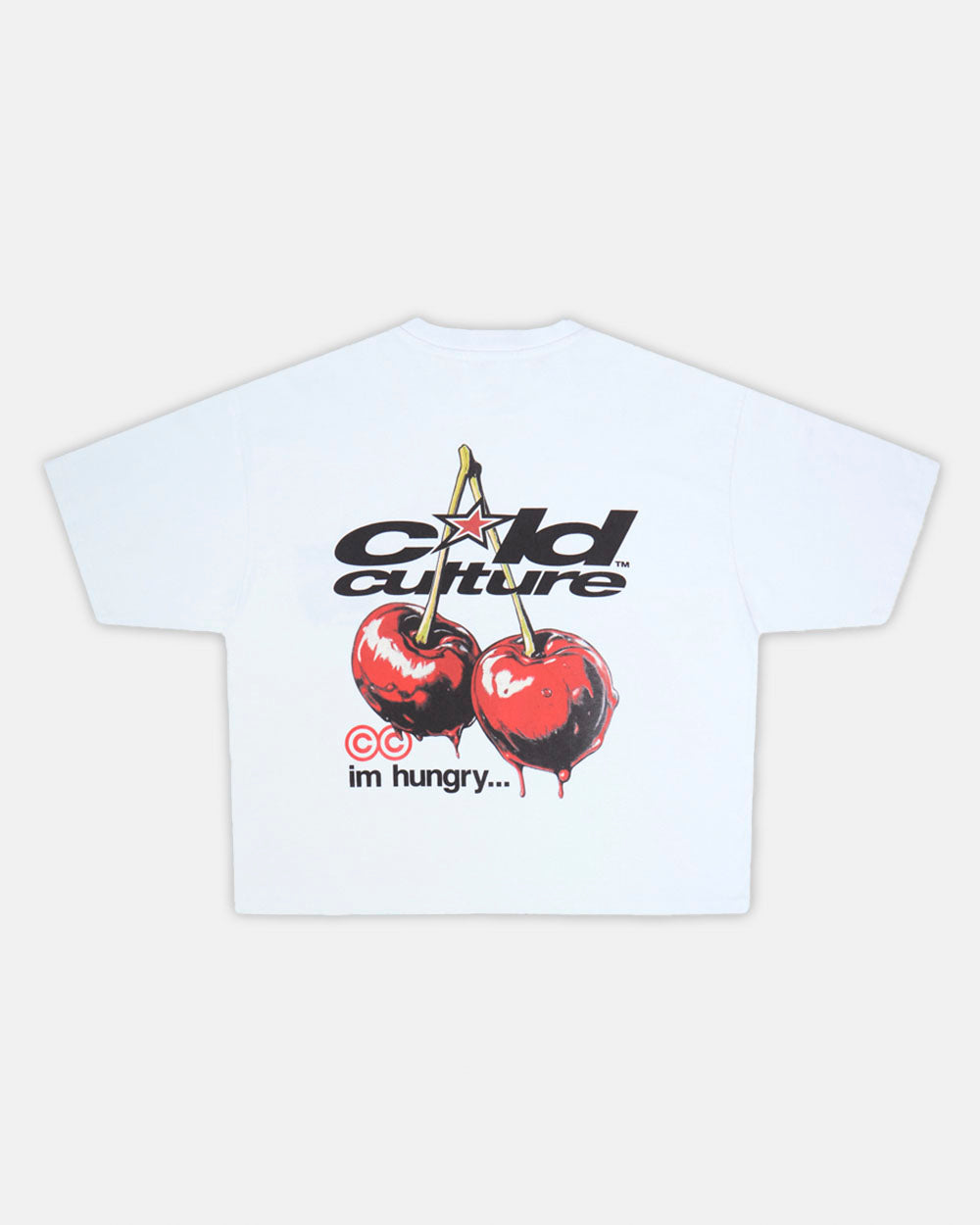CHERRY TEE WHITE