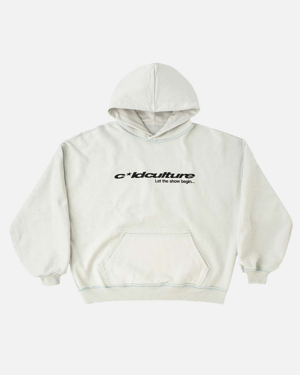 COLD SHOW REVERSIBLE HOODIE ULTRA LIGHT GREY