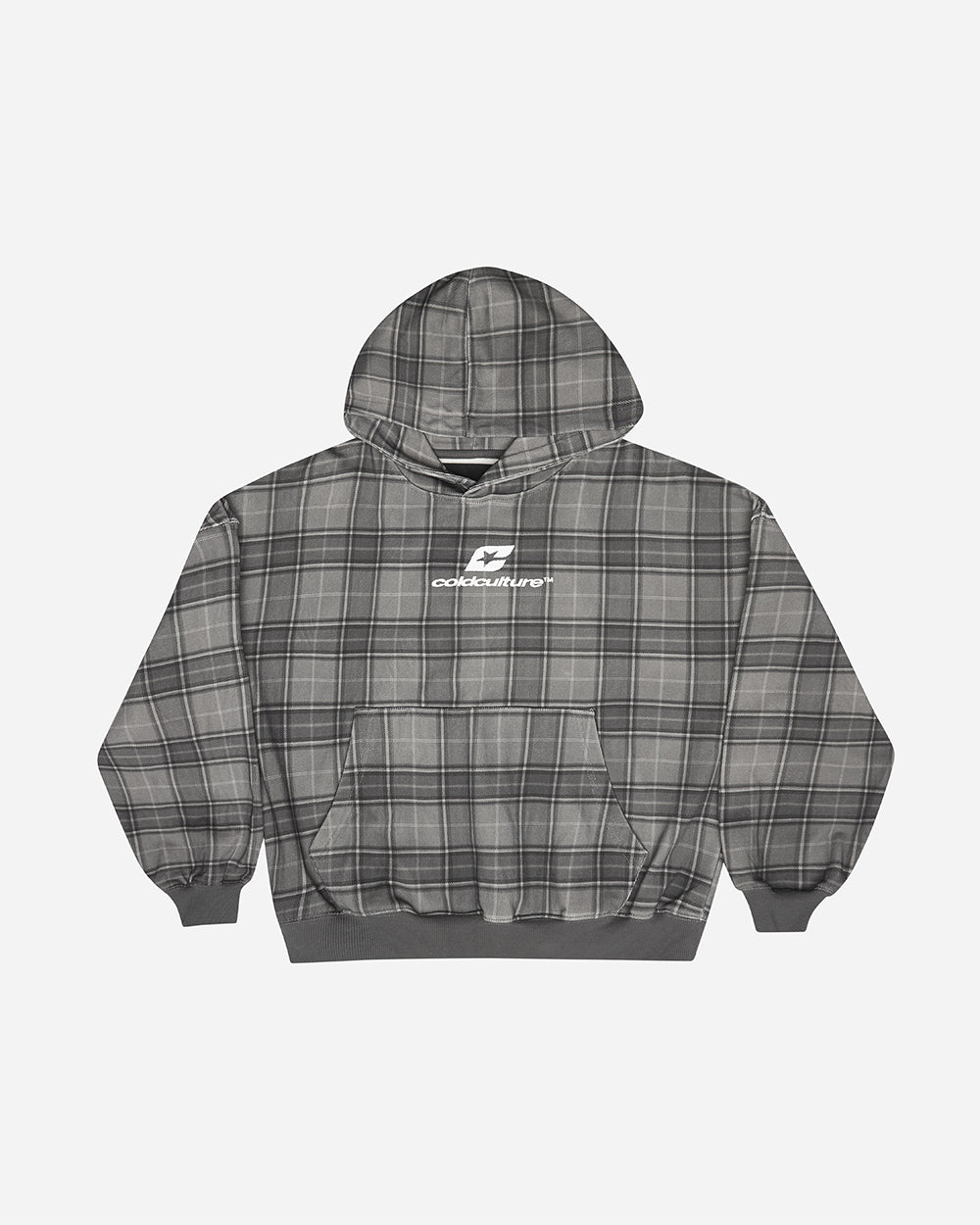 CURVED DRIFT HOODIE TARTAN