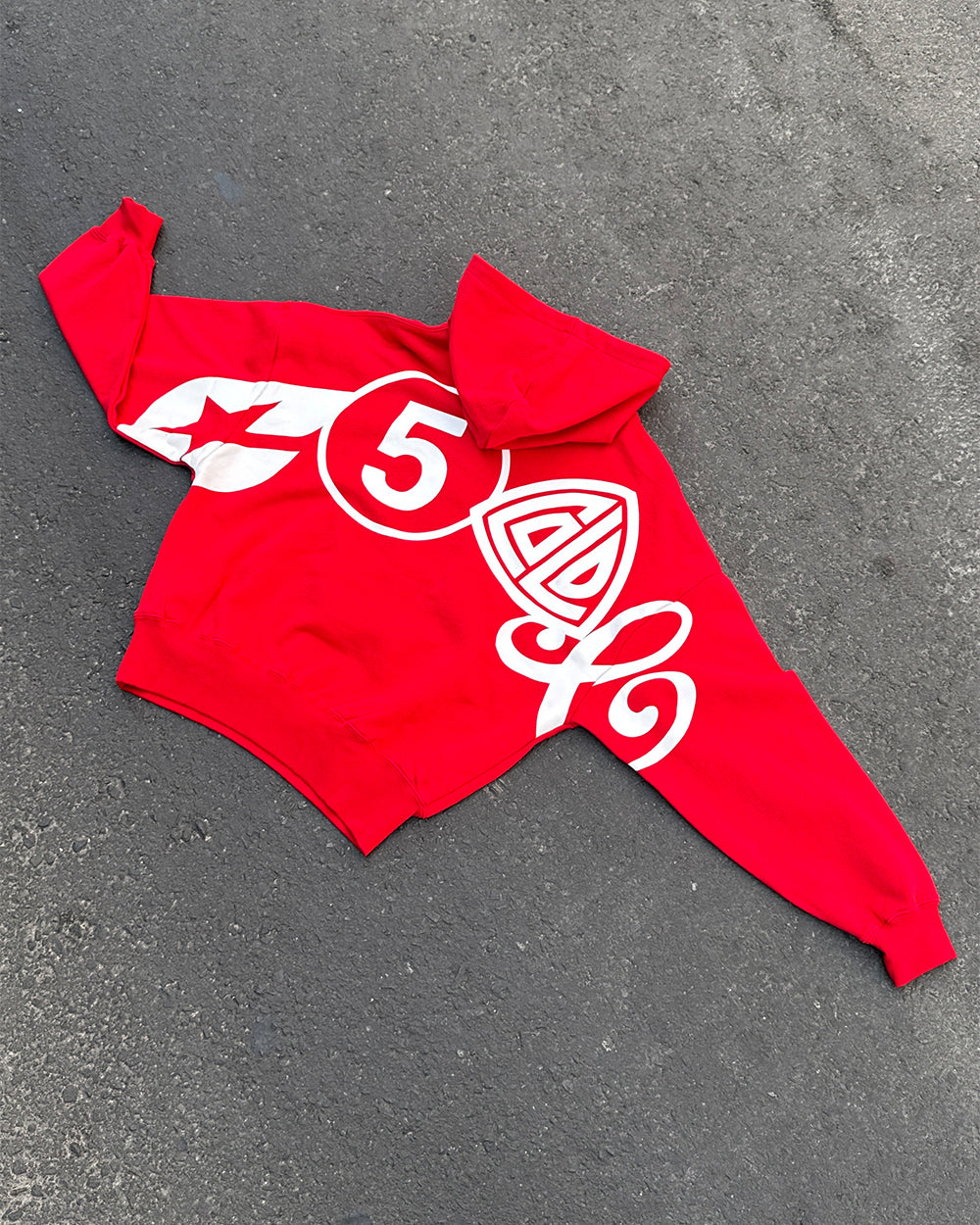 ICONIC COLD HOODIE RED