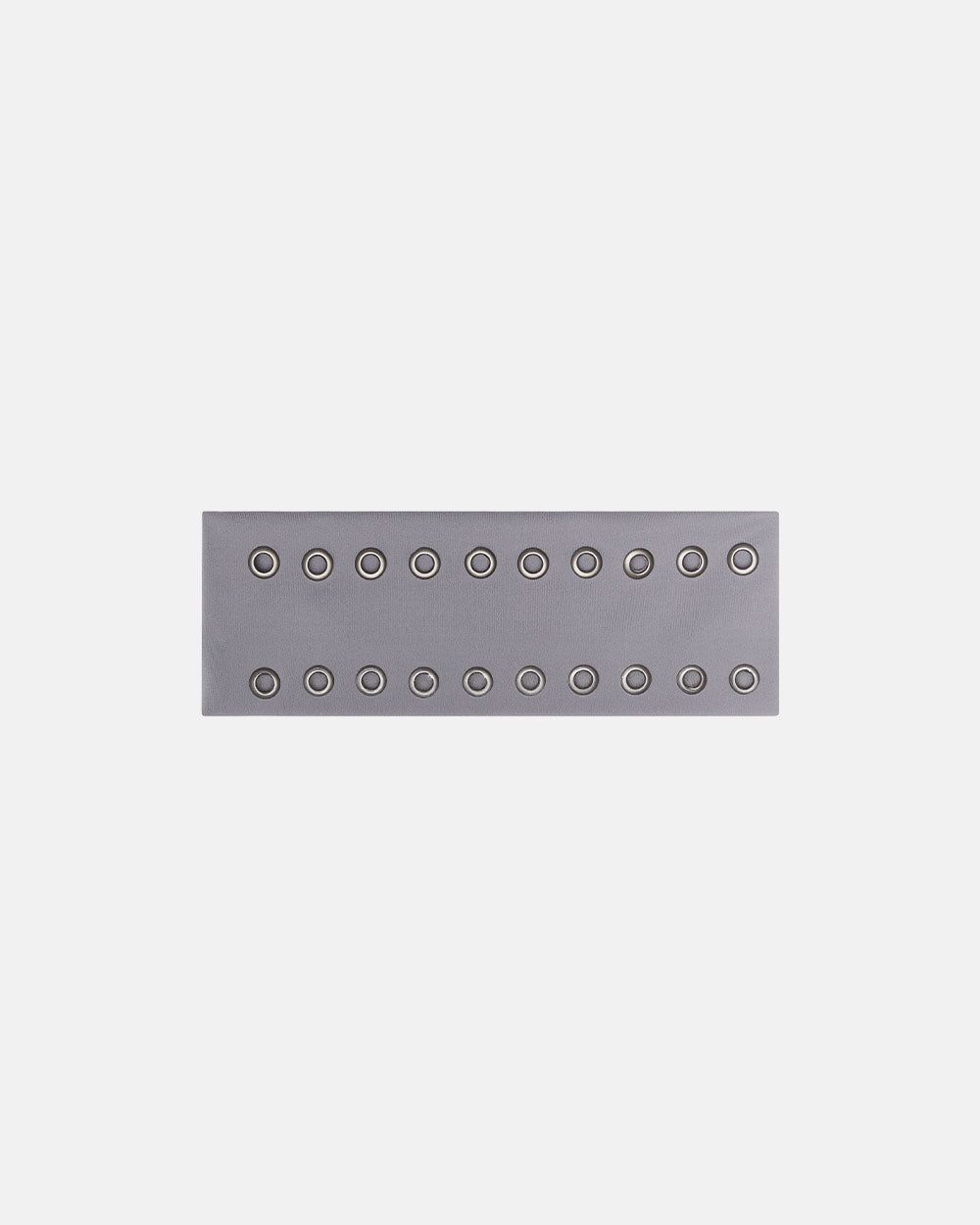 EYELETS HEADBAND STEEL GREY