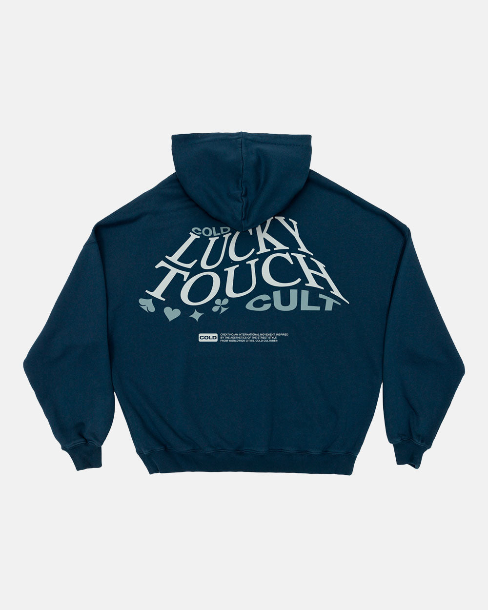 LUCKY TOUCH HOODIE NIGHT BLUE