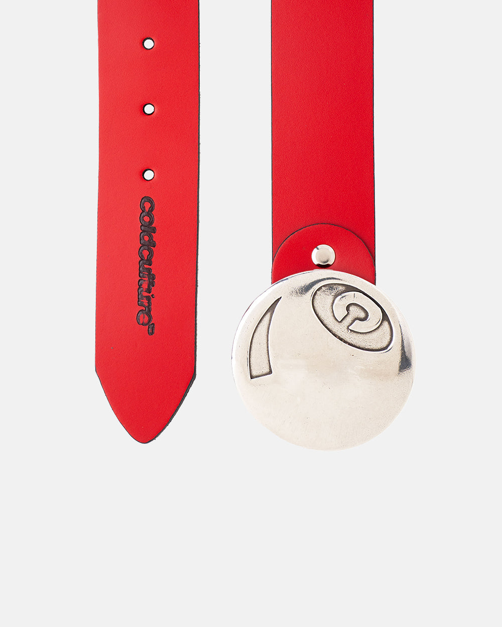 BILLIARD BELT RED