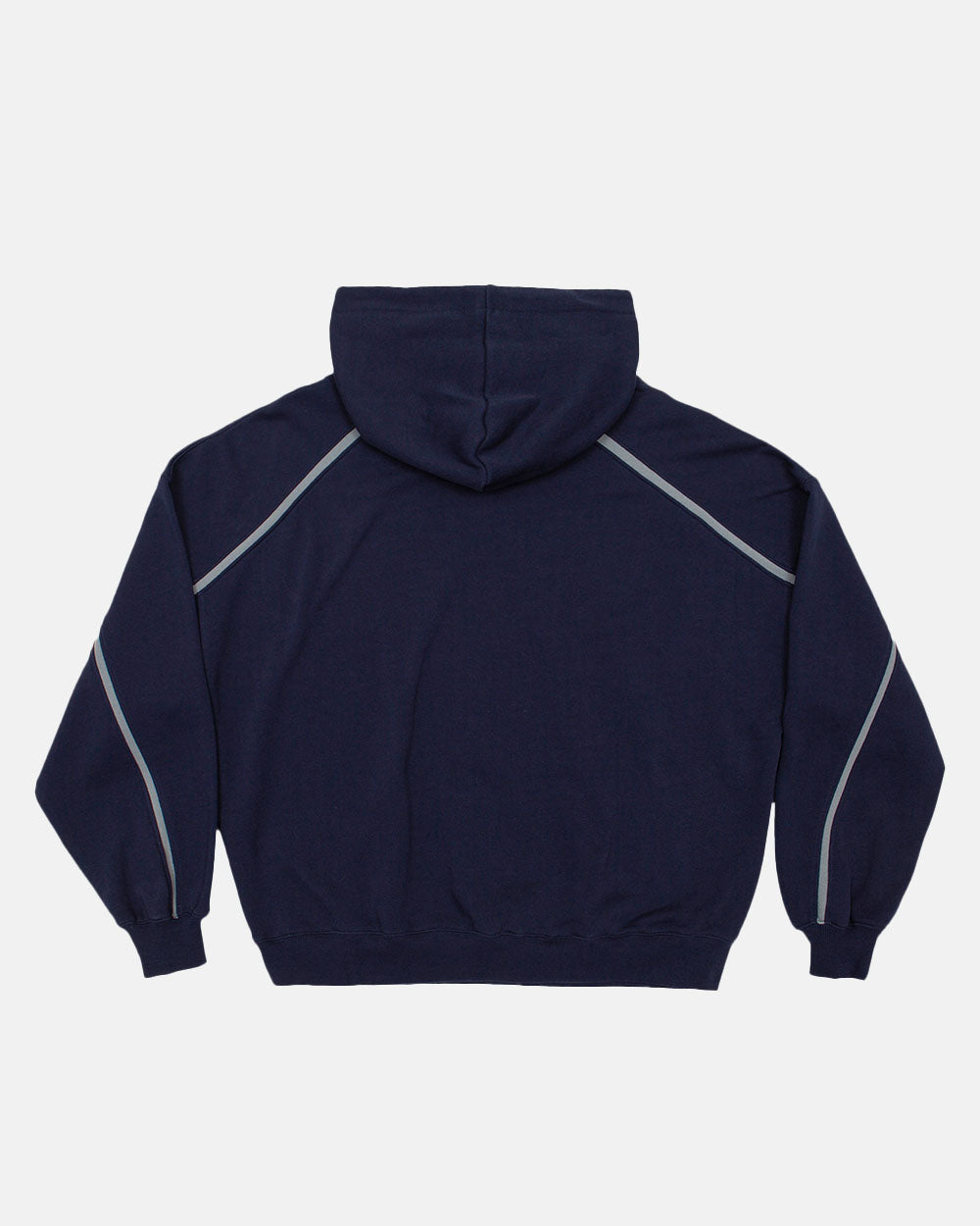 DETAILED HOODIE INDIGO BLUE