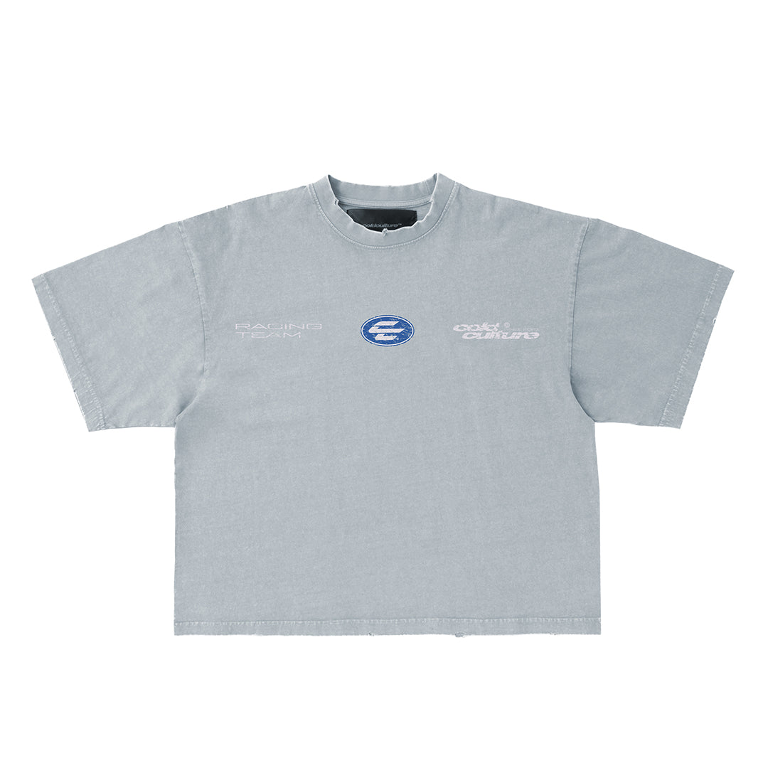 SPEED TEE +WASHED GREY