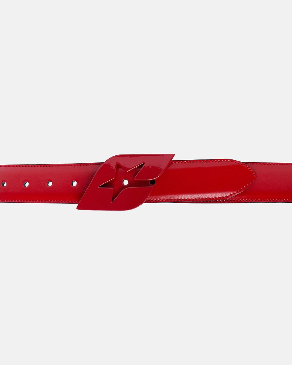 C STAR BELT RED