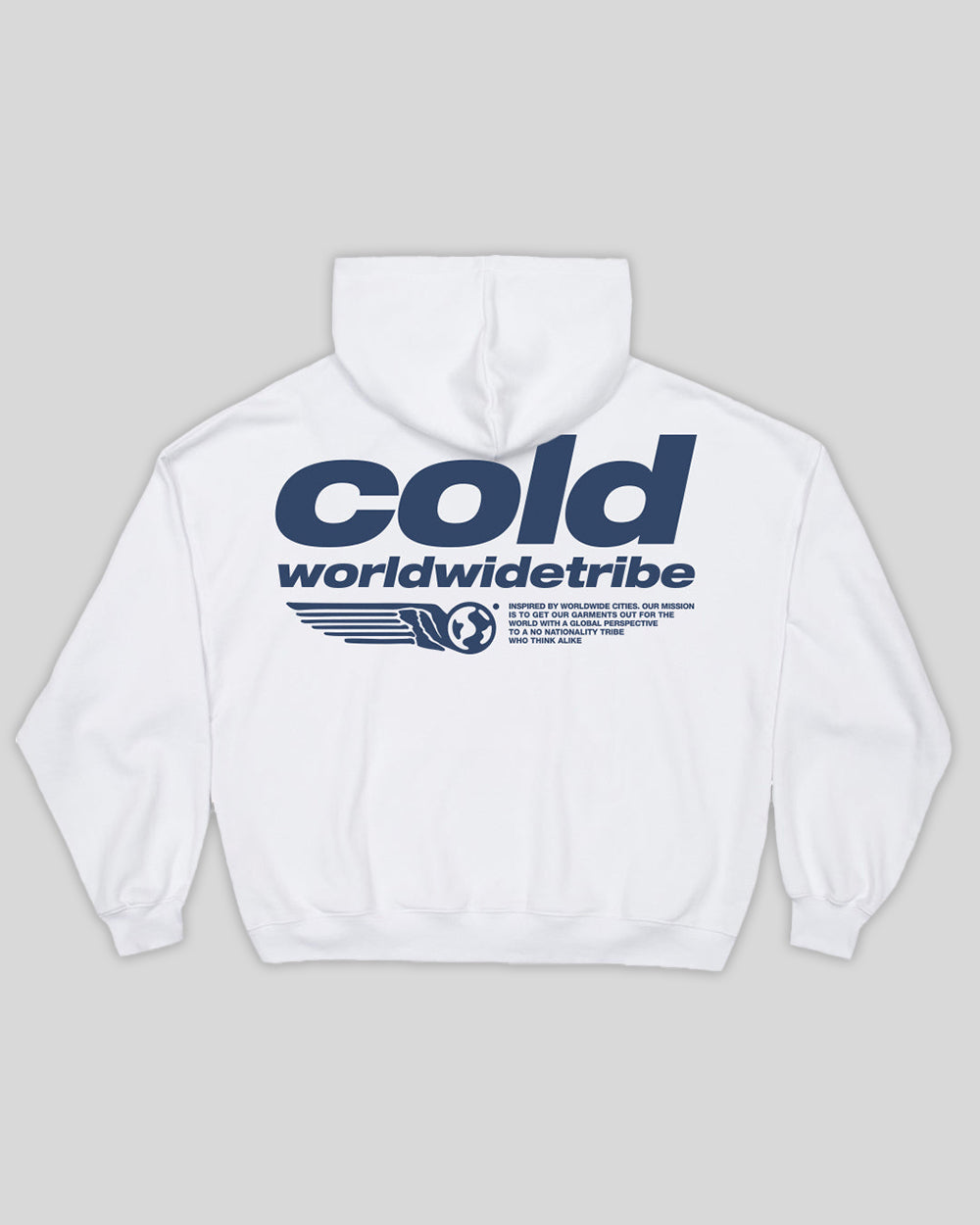 TRIBE HOODIE WHITE