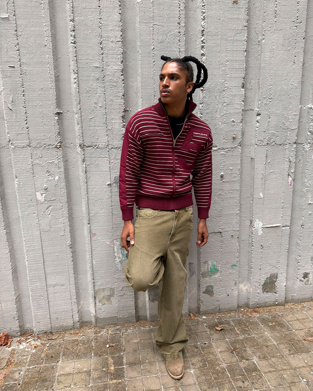 REDLINE KNIT BURGUNDY
