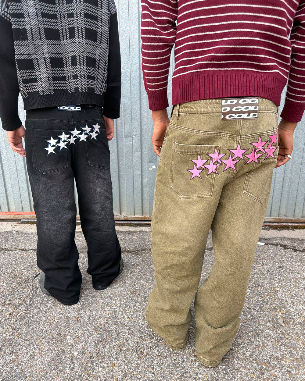 STARS V2 PANTS BLACK DENIM WASH