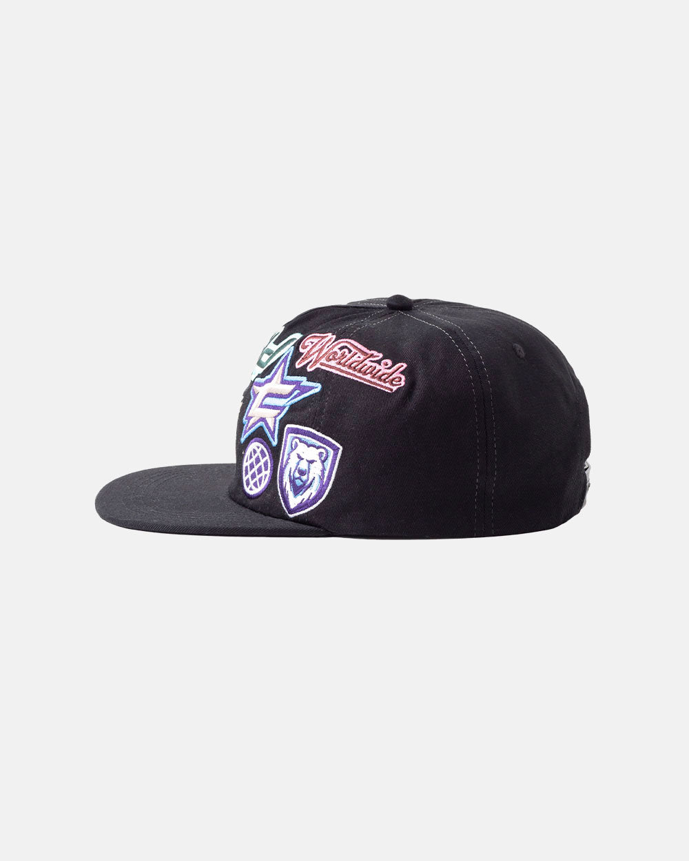 LEAGUE PATCHES CAP BLACK