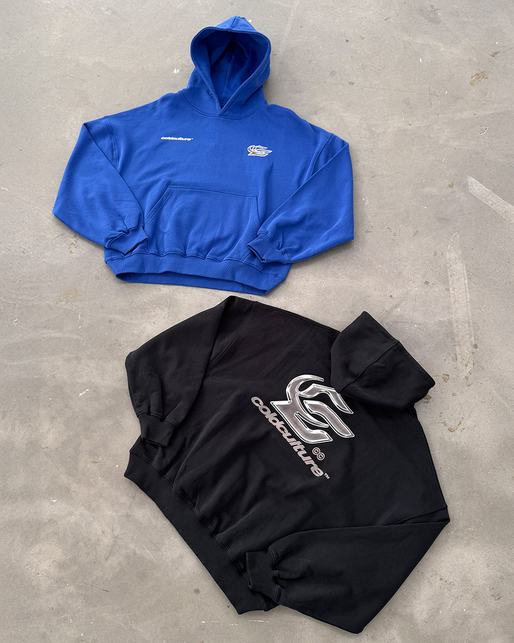 HYPERCHROME HOODIE ELECTRIC BLUE