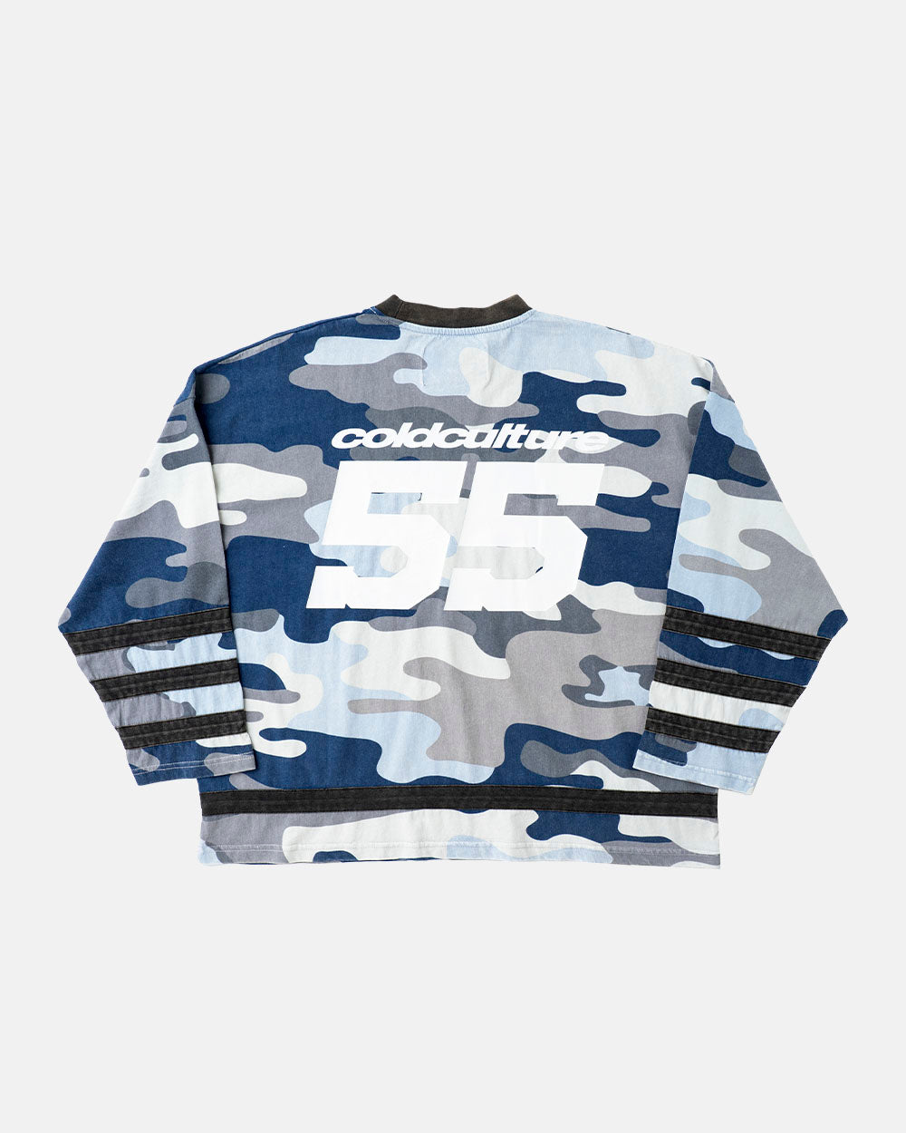 GOALKEEPER LONGSLEEVE HOCKEY TEE BUE CAMO