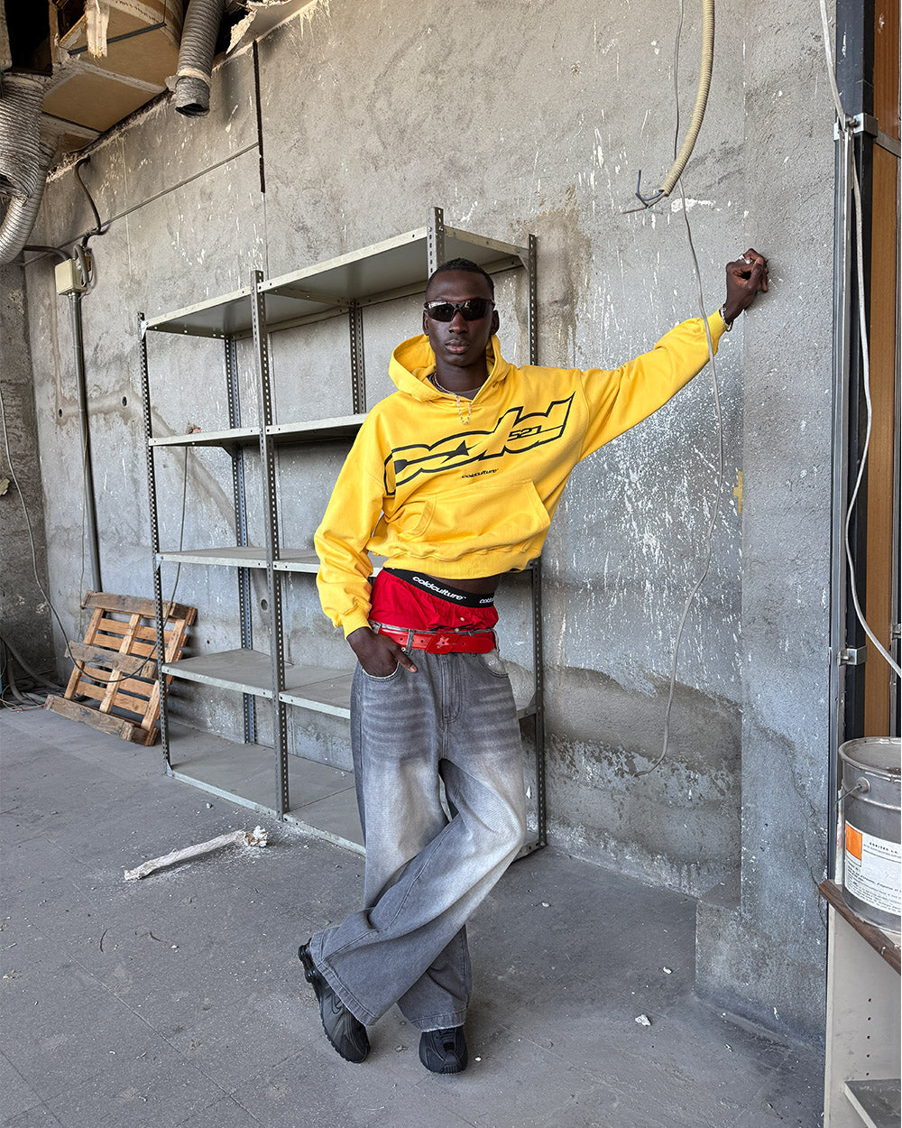 COLD 521 HOODIE YELLOW