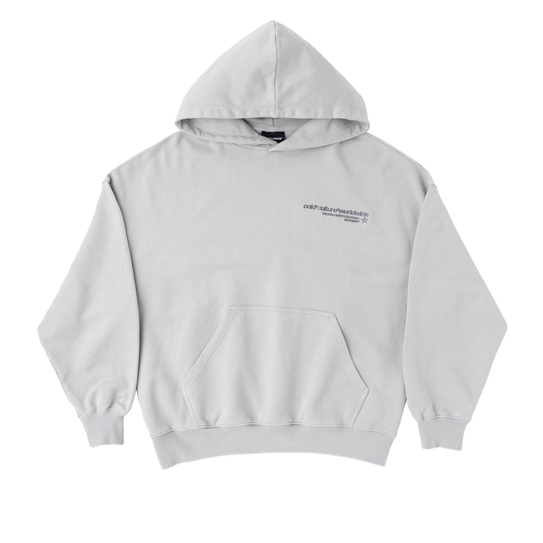 COBRA HOODIE SILVERED GREY