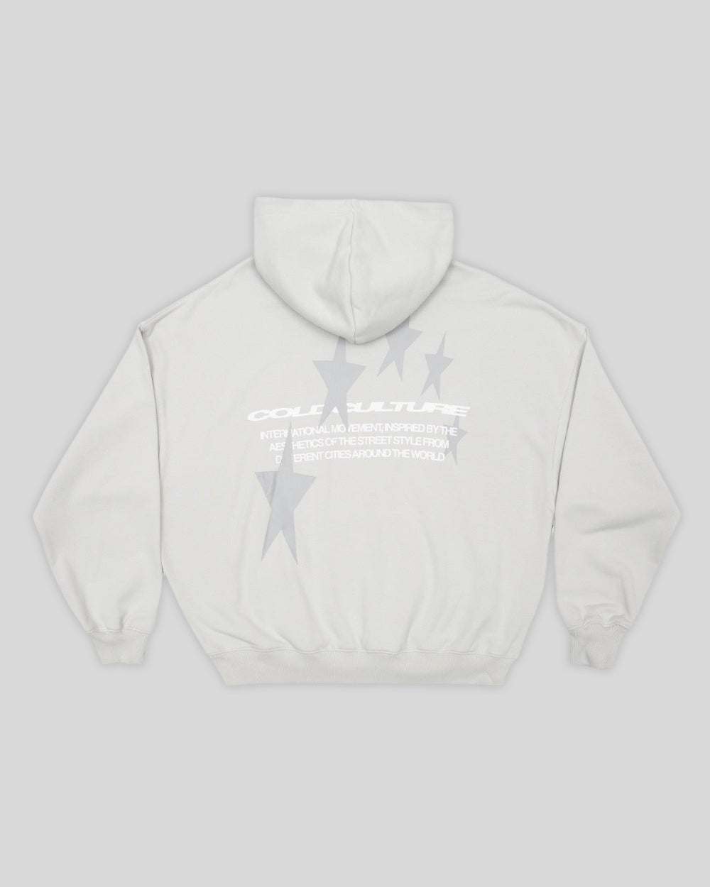 COSMOS ARC HOODIE LIGHT GRAY