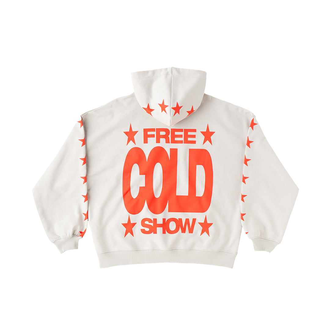 COLD SHOW REVERSIBLE HOODIE ULTRA LIGHT GREY