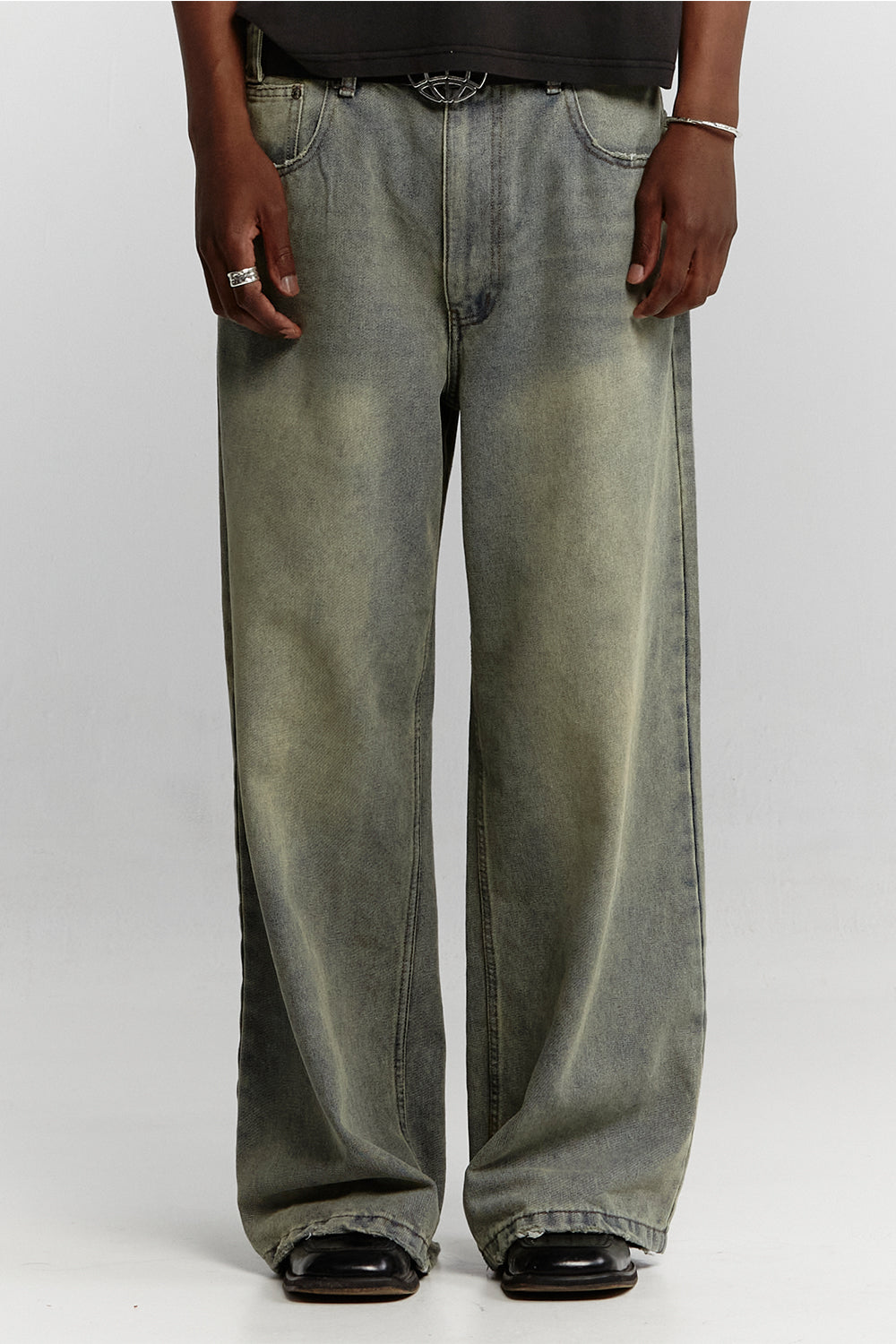 C V2 PANTS DIRTY LIGHT DENIM