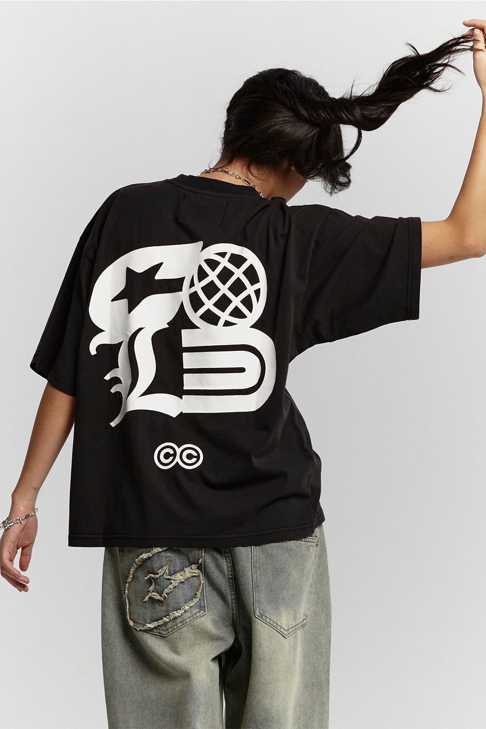 COLD LOGOS TEE BLACK