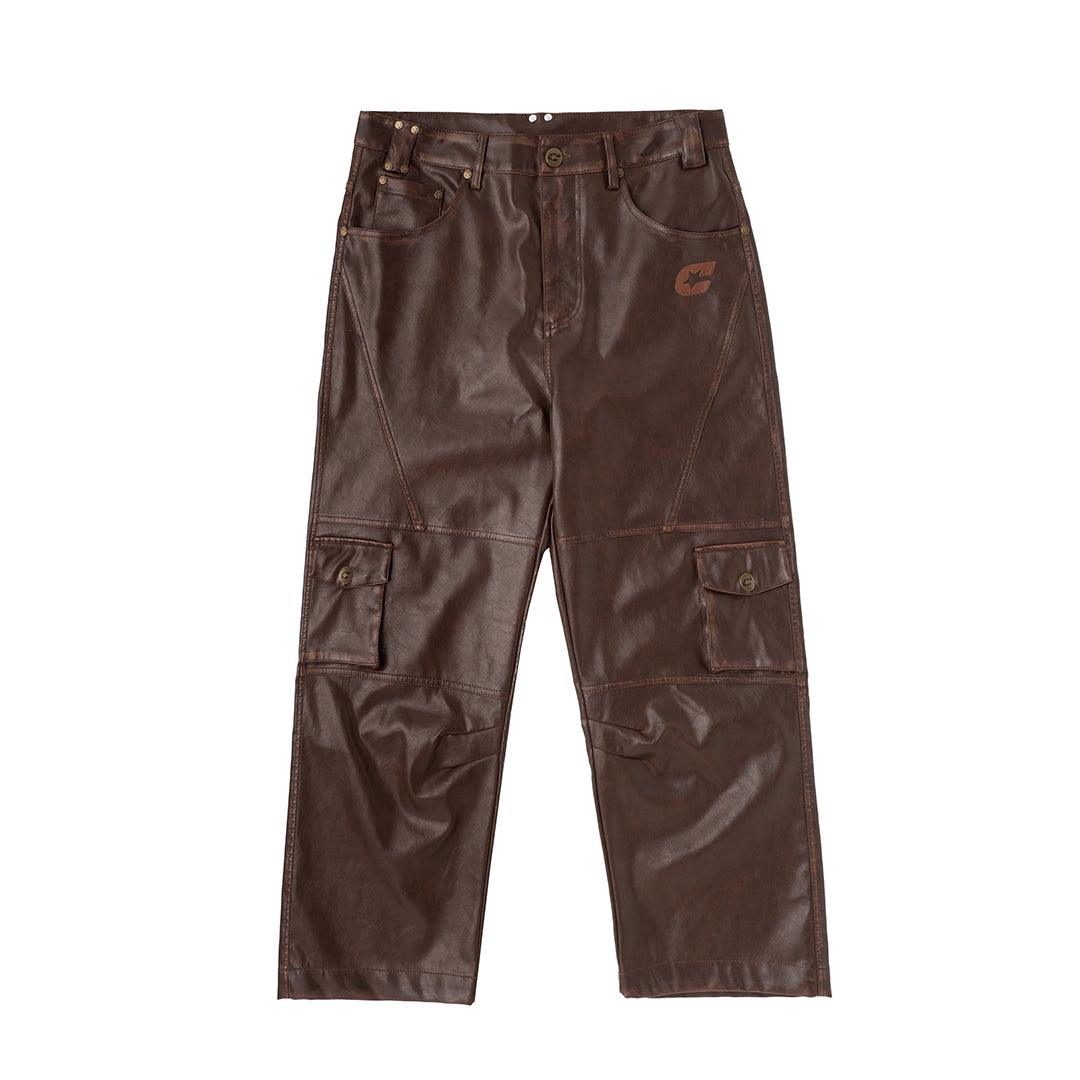 CARGO V2 PANTS BROWN LEATHER