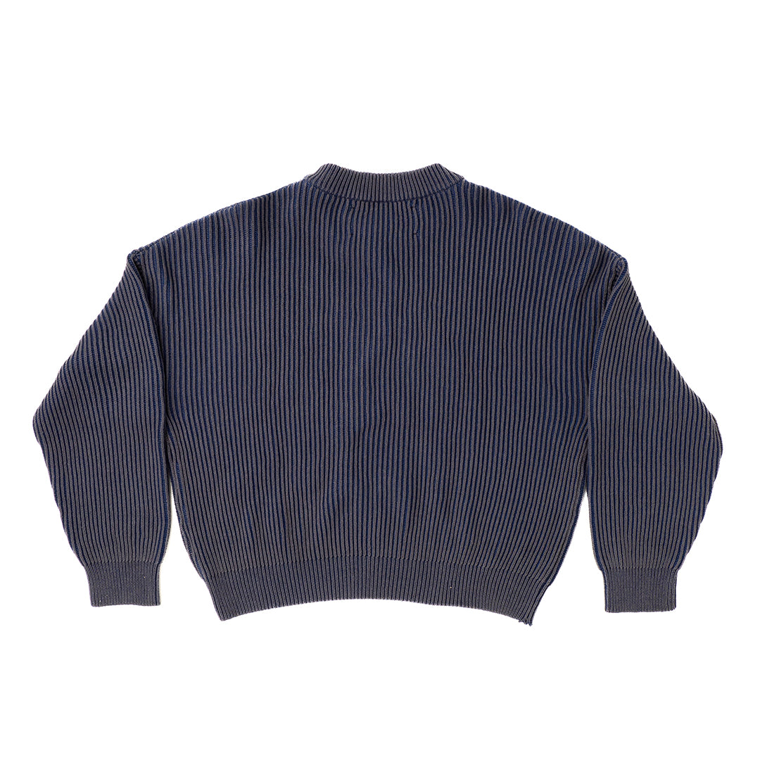 COLD UNIVERSITY KNIT DARK BLUE