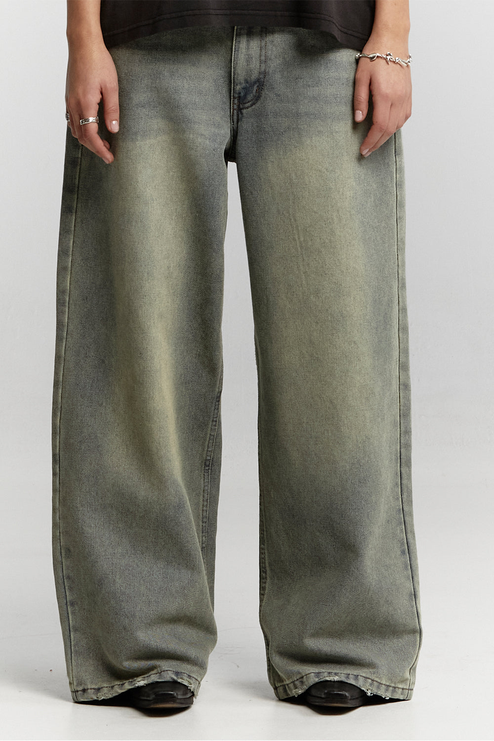 C V2 PANTS DIRTY LIGHT DENIM