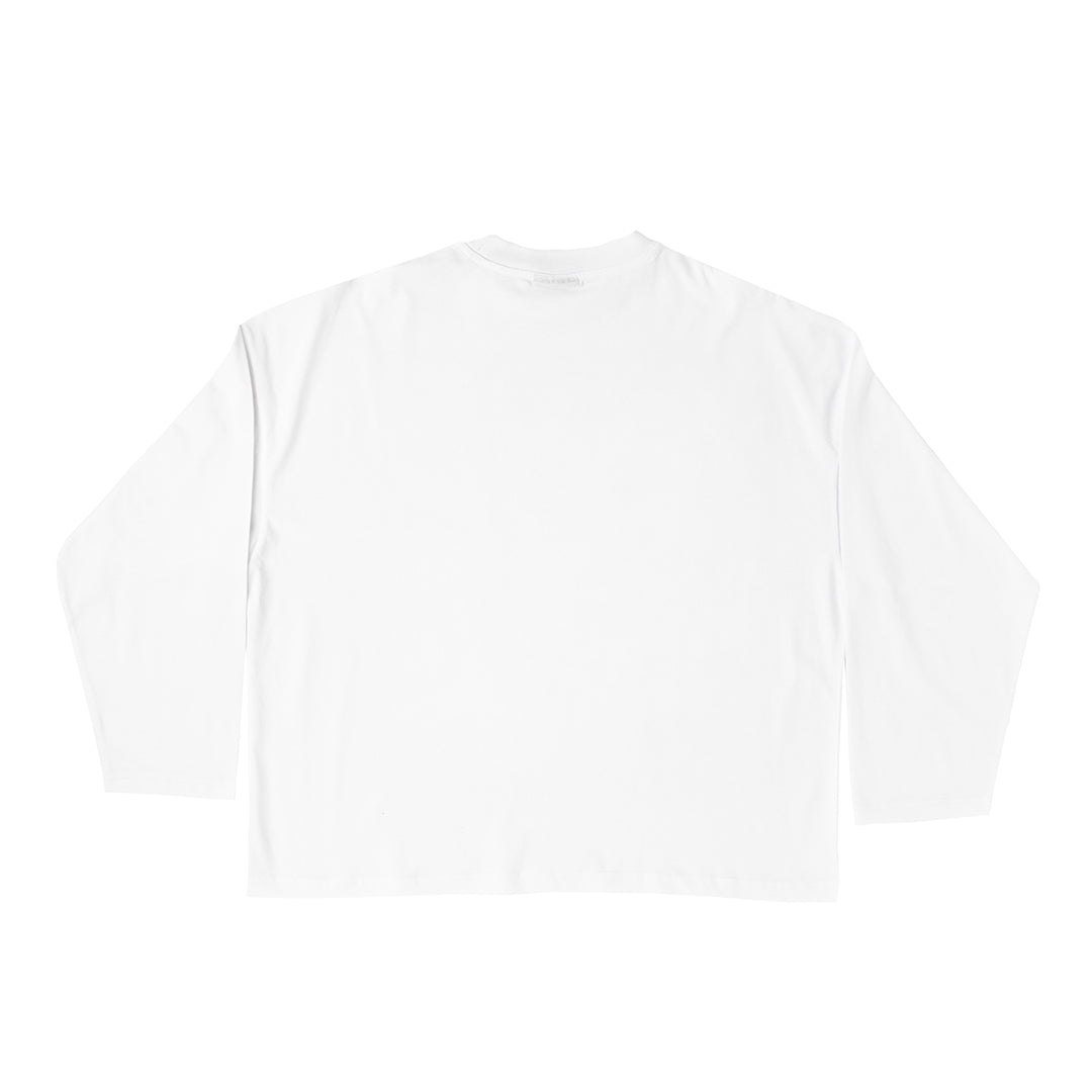 IM TOO COLD LONGSLEEVE TEE WHITE