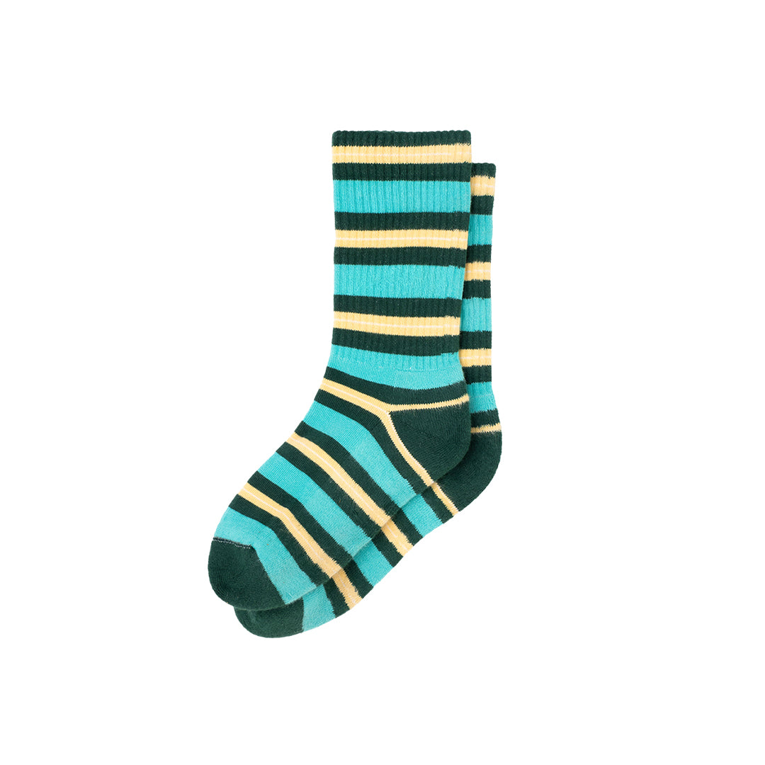 CASINO SOCKS STRIPES PALE JADE