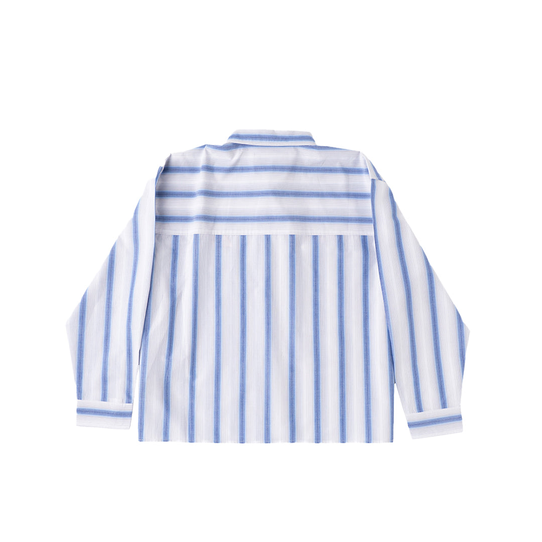 THE KING OF SHIRT BLUE STRIPES