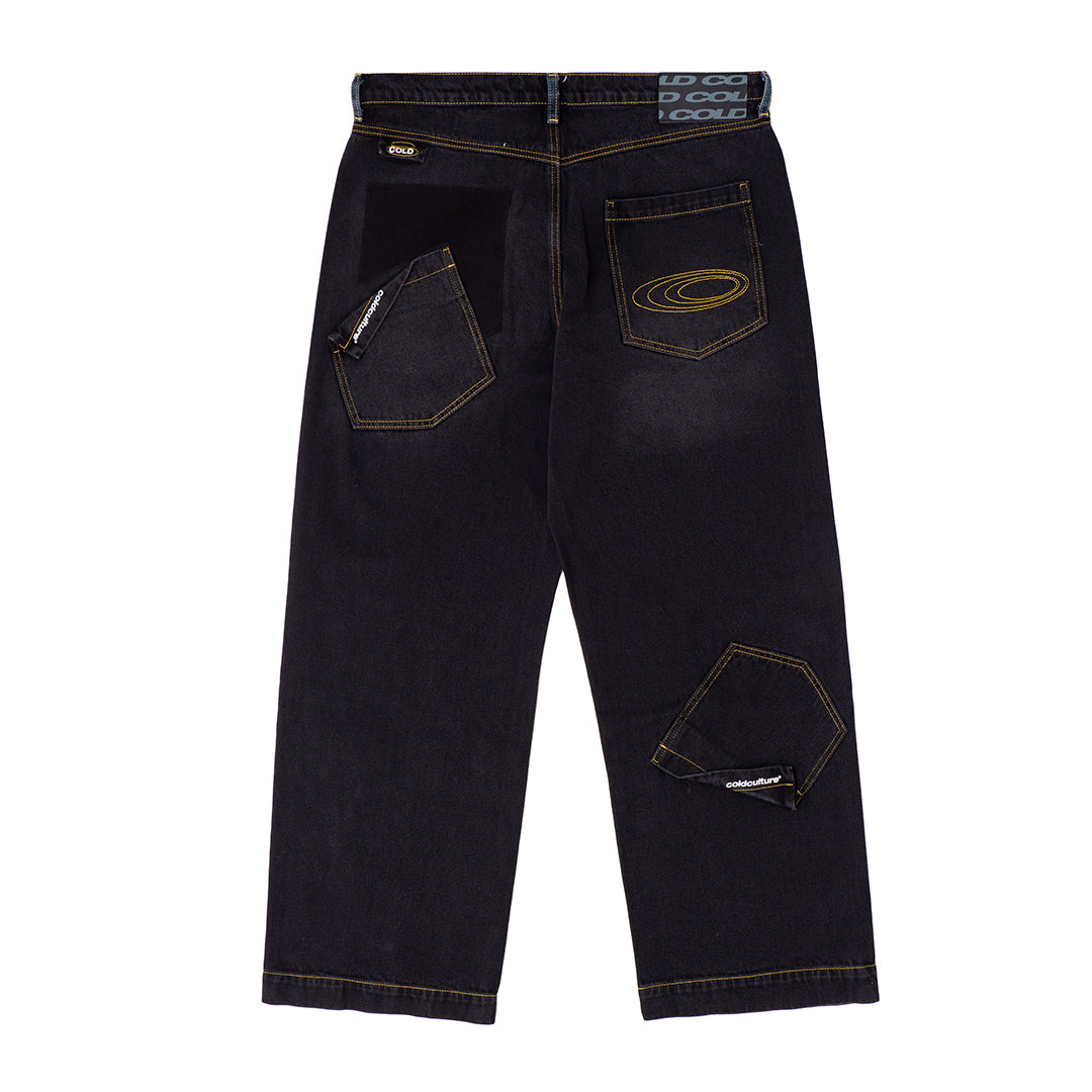 V1 POCKET KO PANTS BLACK